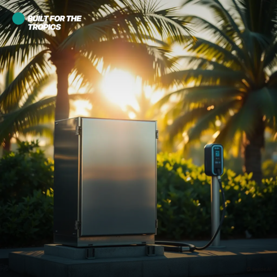 Why do stainless steel distribution boxes last five years longer than iron boxes in high-temperature and high-humidity environments for charging piles in Southeast Asia?