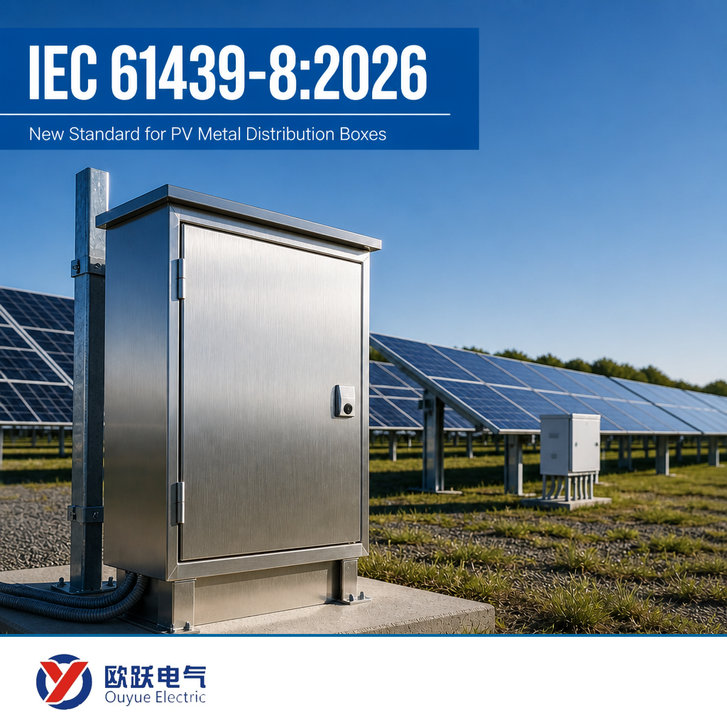 New IEC 61439-8:2026 Rules for PV Metal Distribution Boxes