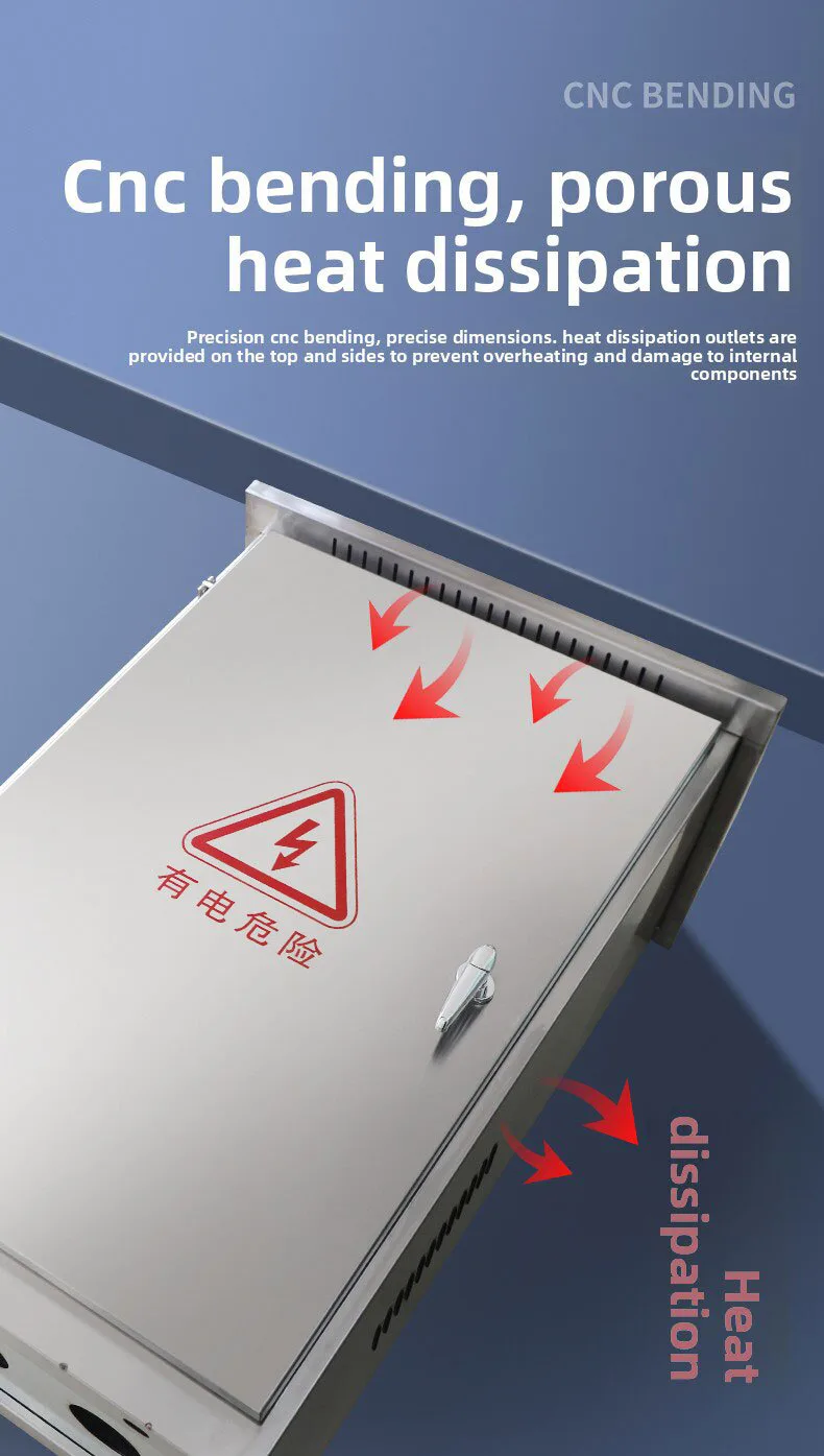 Stainless Steel Outdoor Rainproof Cabinet