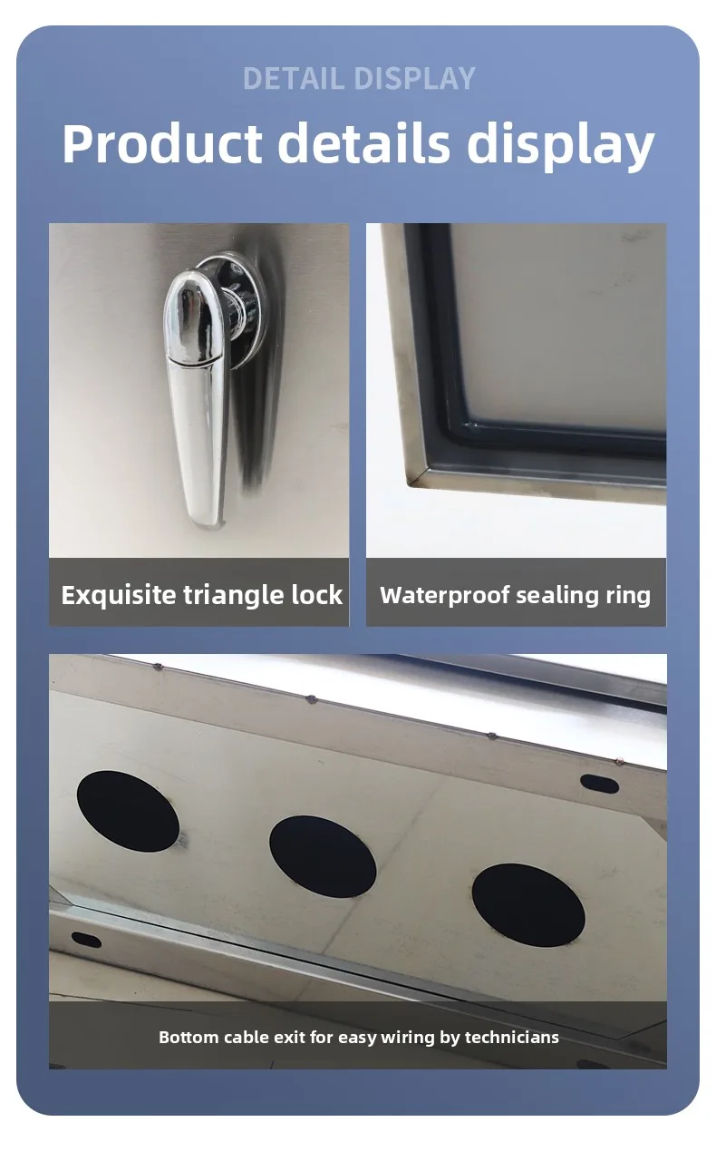 Stainless Steel Outdoor Rainproof Cabinet