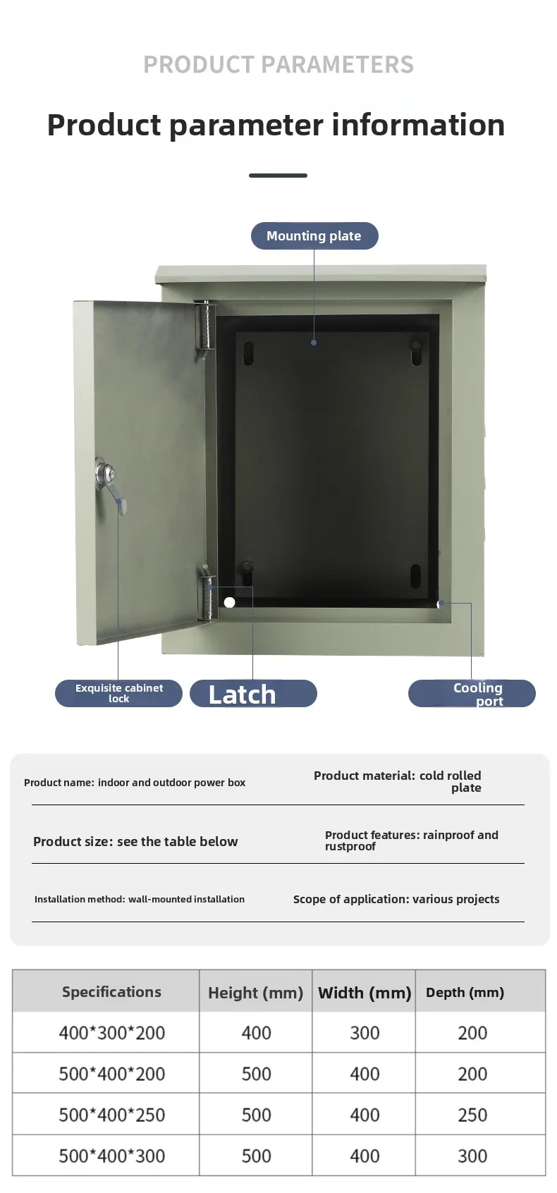 Iron Equipotential Terminal Box