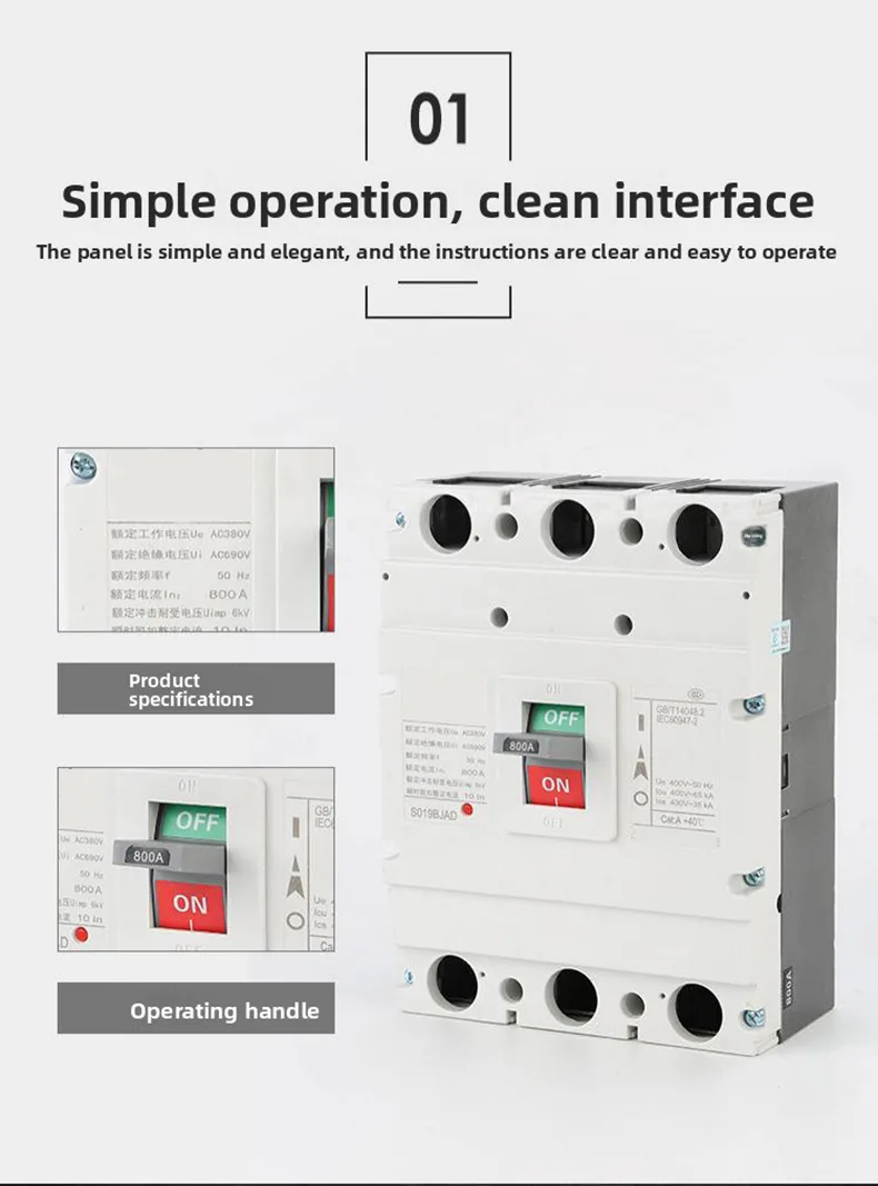 Enclosed Circuit Breaker 250A 3P