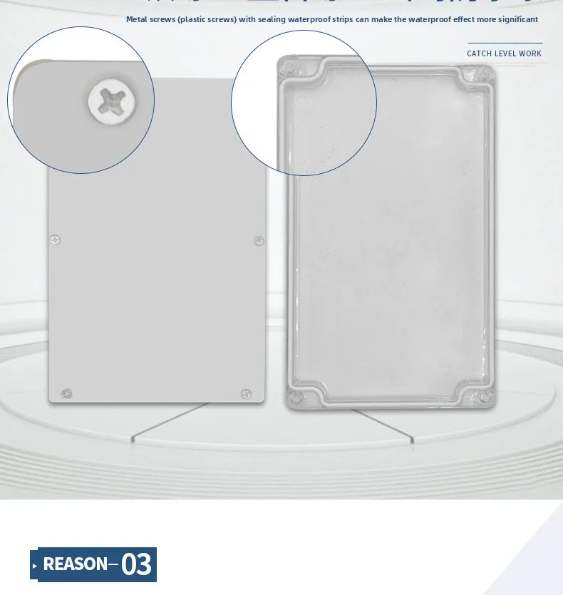 PVC Transparent Cover Waterproof Junction Box