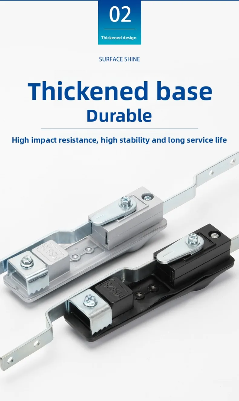 Glossy Cabinet Door Connecting Rod Lock