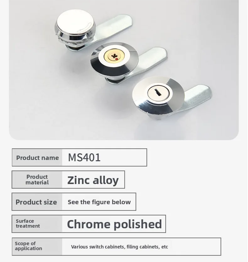 Semi-iron Circular Tongue Lock