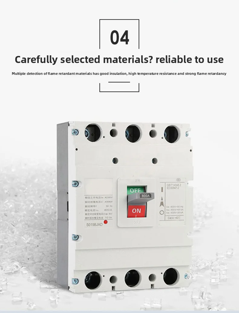 Enclosed Circuit Breaker 630A 3P