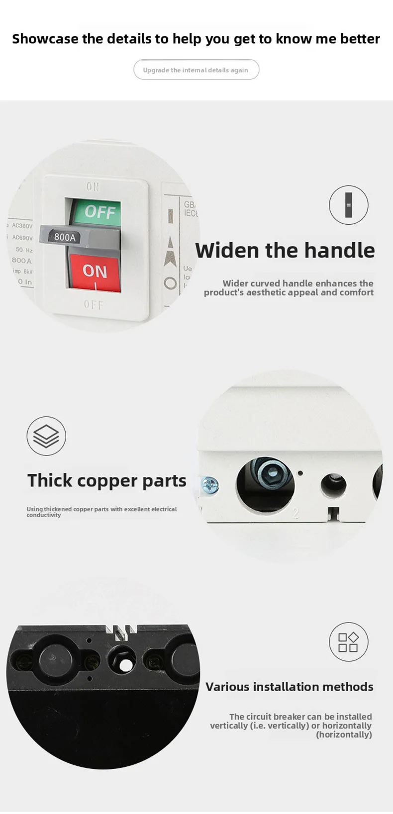Enclosed Circuit Breaker 63A 3P