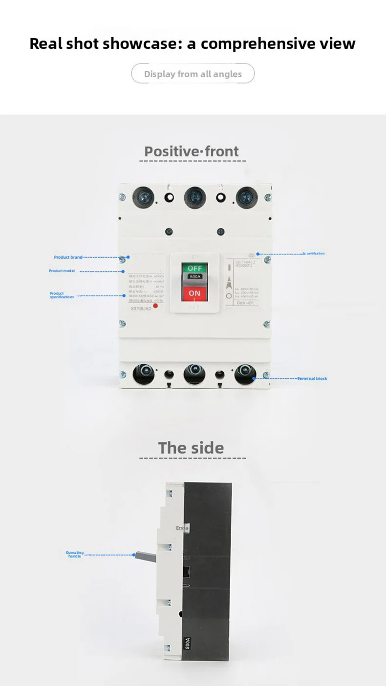 Enclosed Circuit Breaker 63A 3P