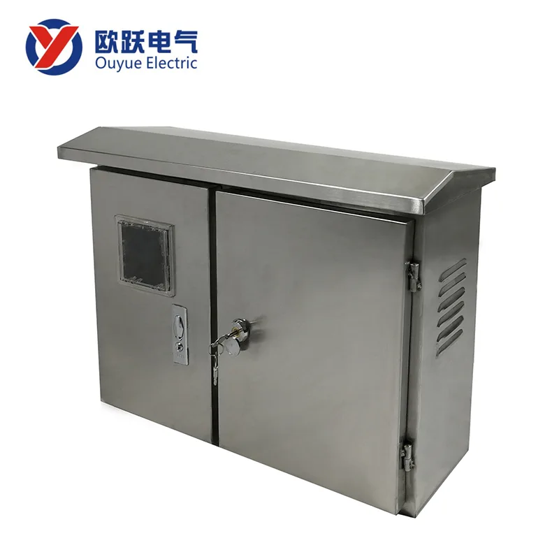 Stainless Steel Outdoor Left and Right Double-Door Box